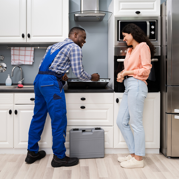 can you provide an estimate for cooktop repair before beginning any work in Maddock North Dakota